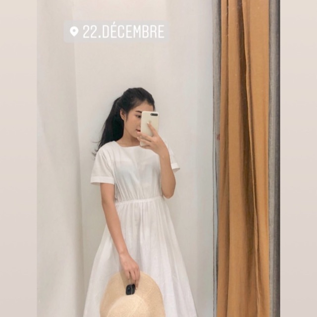 Váy suông trắng hàn quốc - 22December