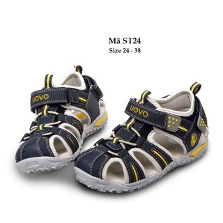 SANDAL RỌ BÍT MŨI CHO BÉ TRAI UOVO XUẤT KHẨU ST24