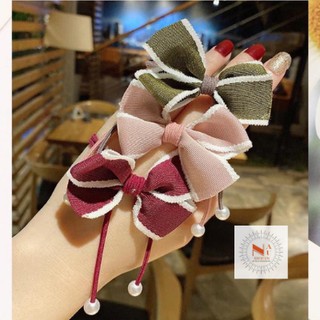 Dây Buộc Tóc Nơ ❤FreeShip❤ Thời Trang Cho Nữ phong cách Hàn Quốc siêu đáng yêu