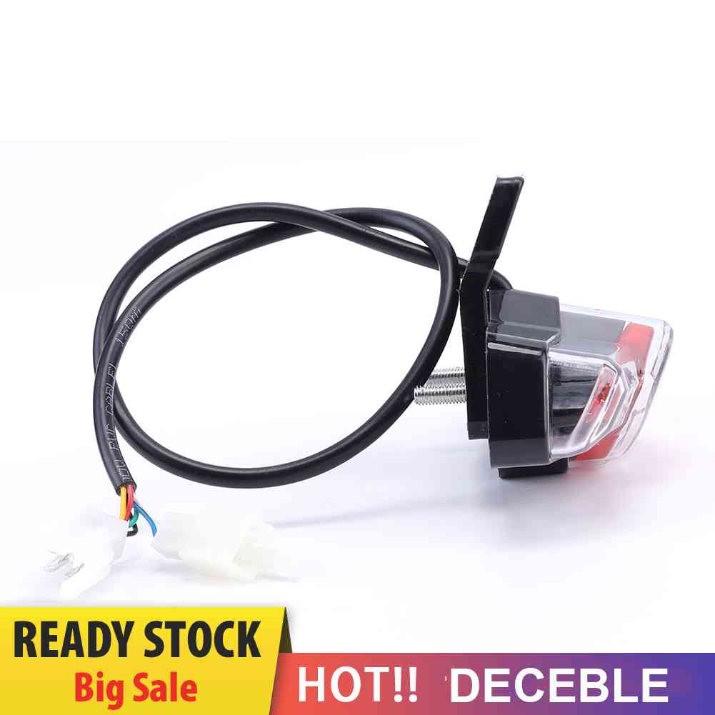 Đèn LED Xi Nhan 36-60V Chống Thấm Nước Gắn Đuôi Xe Đạp Điện