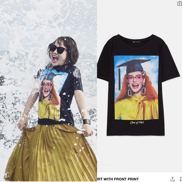 Áo phông Zara authentic