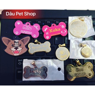 Pettag thẻ tên chó mèo