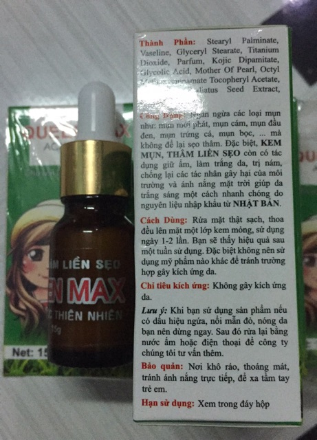 QUEEN MAX chuyên dùng cho da mụn Tuổi Teen: 15g - giá 98.000đ