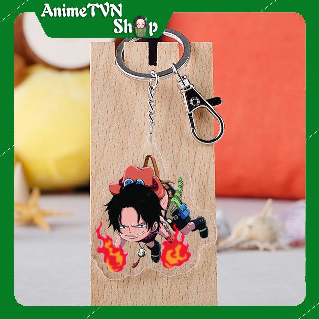 Móc khoá Mica anime One Piece - Đảo hải tặc (Loại 1) - Nhựa Cứng Acrylic In 2 mặt sắc nét ( ảnh thật )