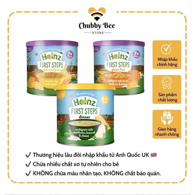 Bột ăn dặm Heinz từ Anh Quốc cho bé