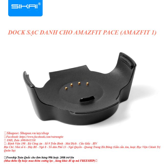 Dock Sạc Sikai cho Amazfit Pace (Amazfit 1)