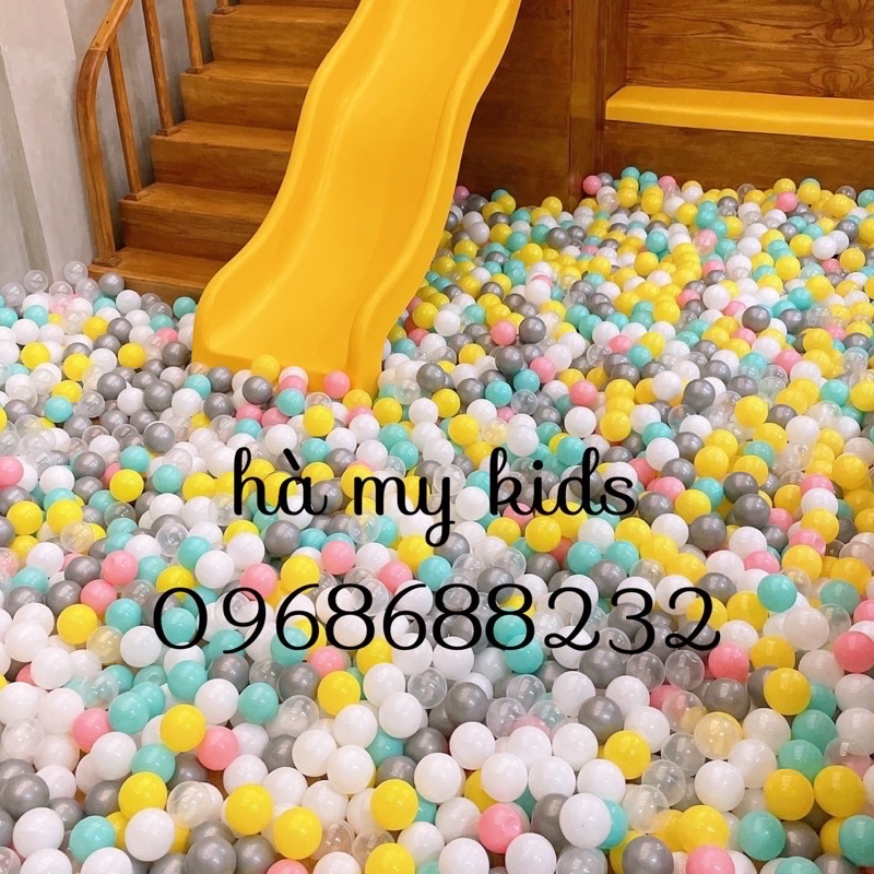 Bóng nhựa cho bé, bóng cho bé kiddy hàng cao cấp kích thước 8cm