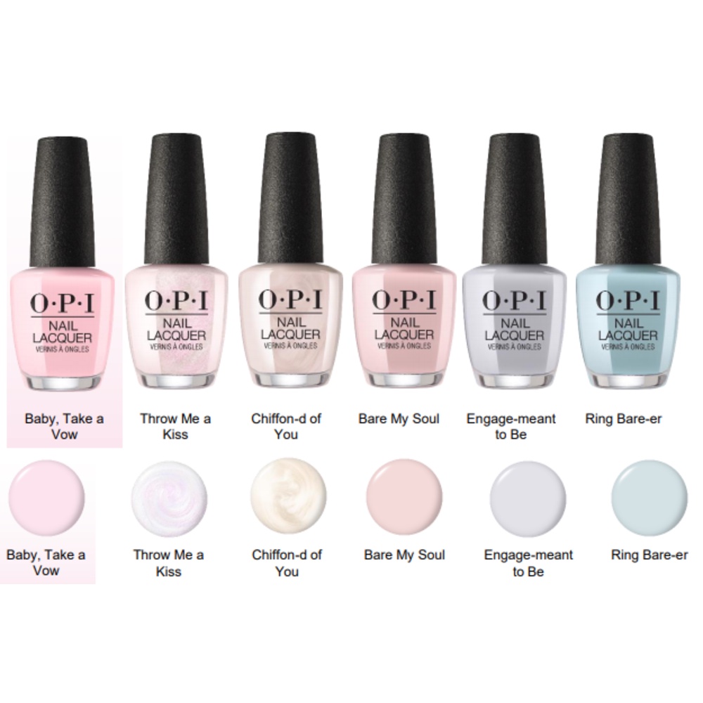 SALE 50%-Sơn Móng Tay Thường OPI Giá Rẻ Nhiều Màu - 6 mã màu always bare for you collection