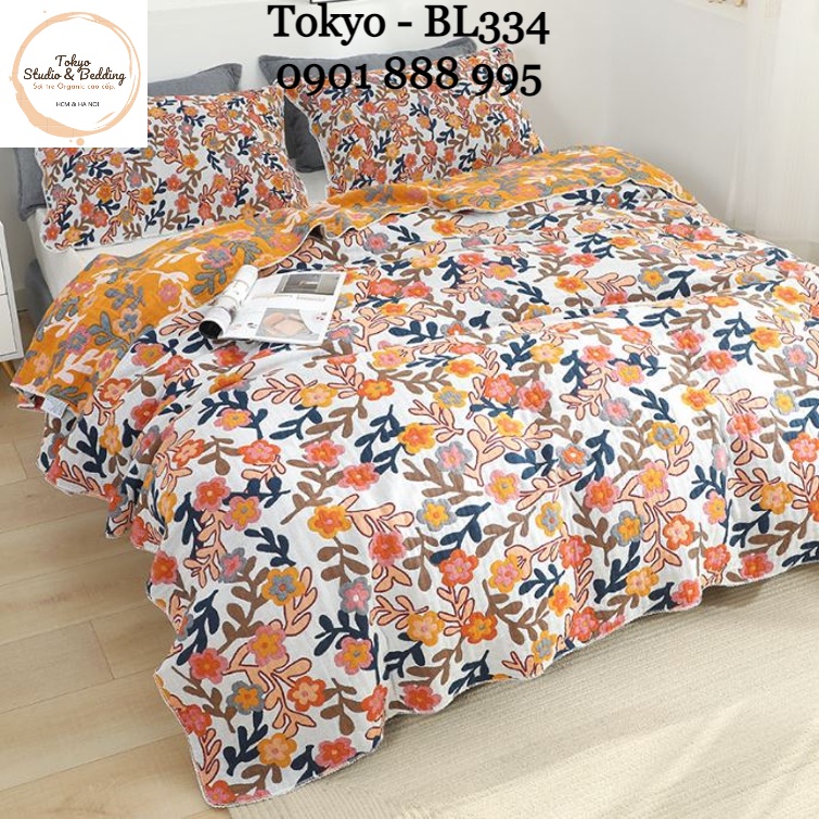 S81_Chăn Xô Organic Cotton Dòng Cao Cấp