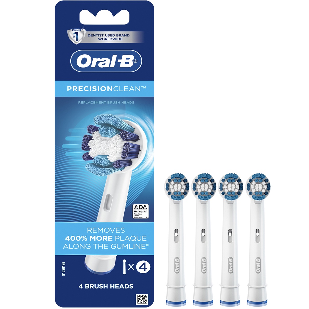 Sedt 4 đầu bàn chải điện thay thế Oral-B Oral-B Precision Clean