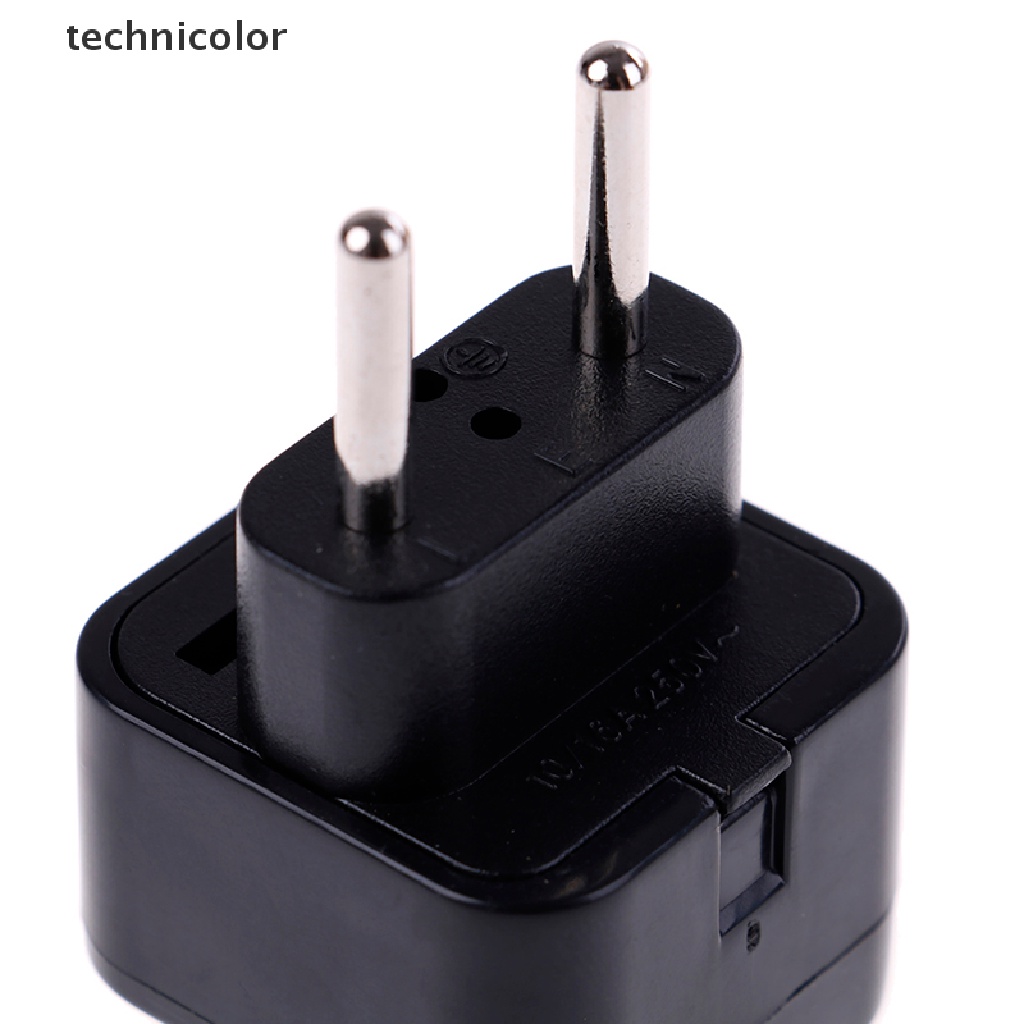 Đầu phích cắm chuyển đổi 2 chấu UK/ US/ EU/ AU 2 3 chấu tiện lợi