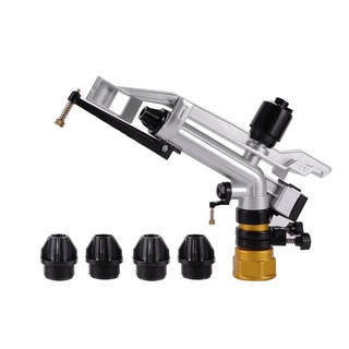 Béc phun mưa - béc tưới cây bán kính lớn chân 42mm - béc cánh đập chỉnh góc tùy ý