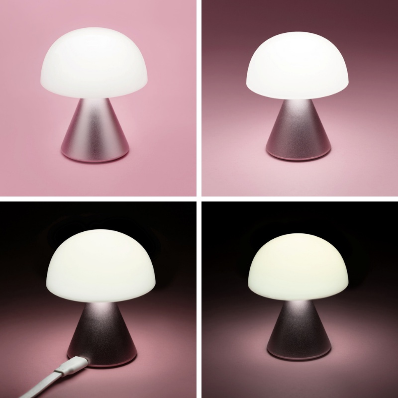 Đèn LED mini LEXON MINA để bàn nhỏ gọn nhiều màu - Bảo hành chính hãng