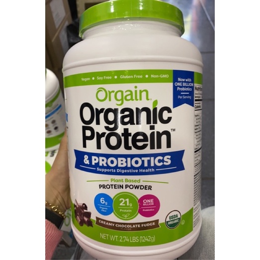 Bột làm bánh Protein Organic Orgain 1.242kg Vị Socola/ Vani Mỹ