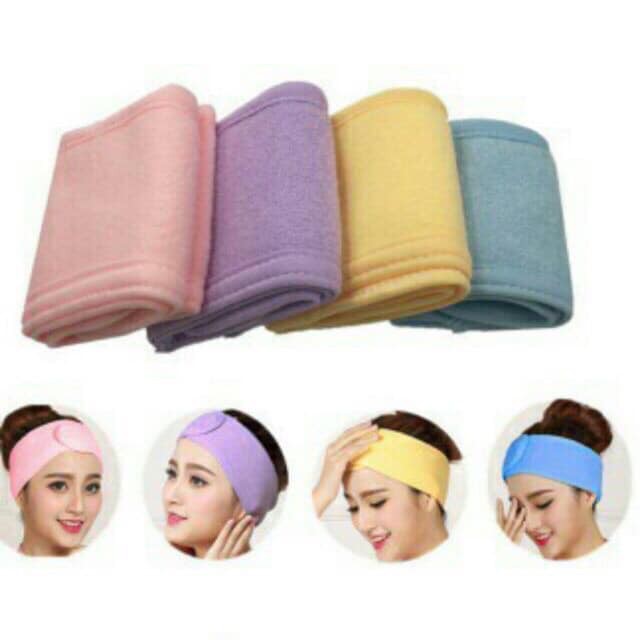 Băng Đô Quấn Tóc Cho Spa - Băng Đô Nửa Đầu Rửa Mặt Cho Spa