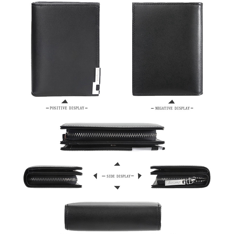 Ví Ngắn Đa Năng Baellerry Thời Trang Cho Nam