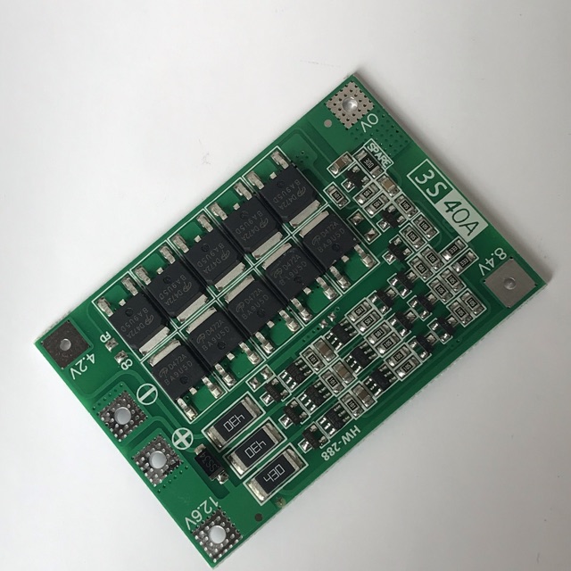 Mạch sạc cân bằng và bảo vệ pin Li-ion 3S 40A