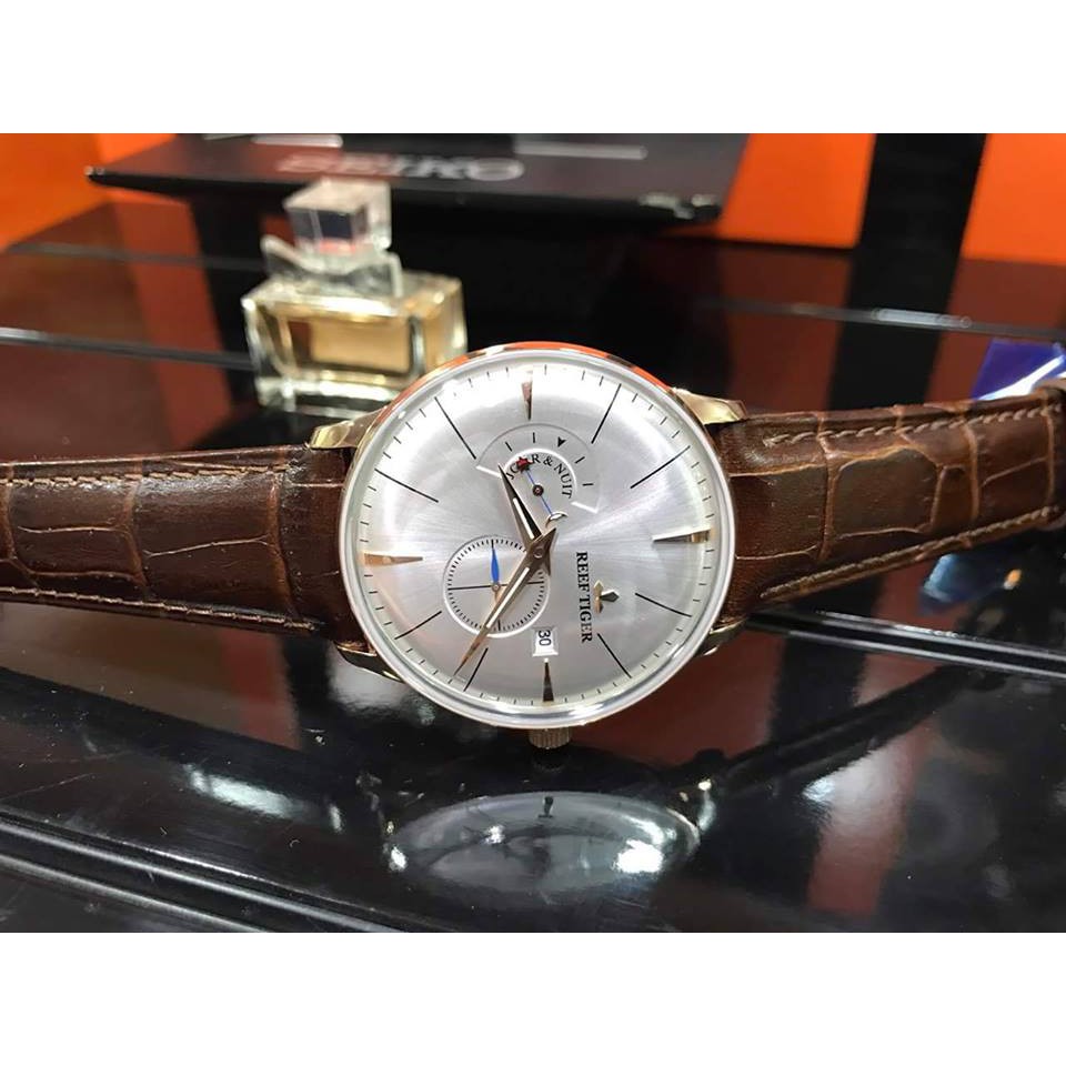 Đồng hồ nam Reef Tiger RGA8219 - PWB vỏ vàng hồng