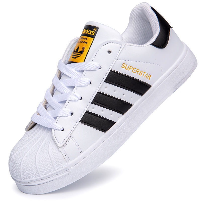 Giày Thể Thao Adidas Màu Trắng Mũi Vỏ Sò Thời Trang Dành Cho Nam Và Nữ | BigBuy360 - bigbuy360.vn