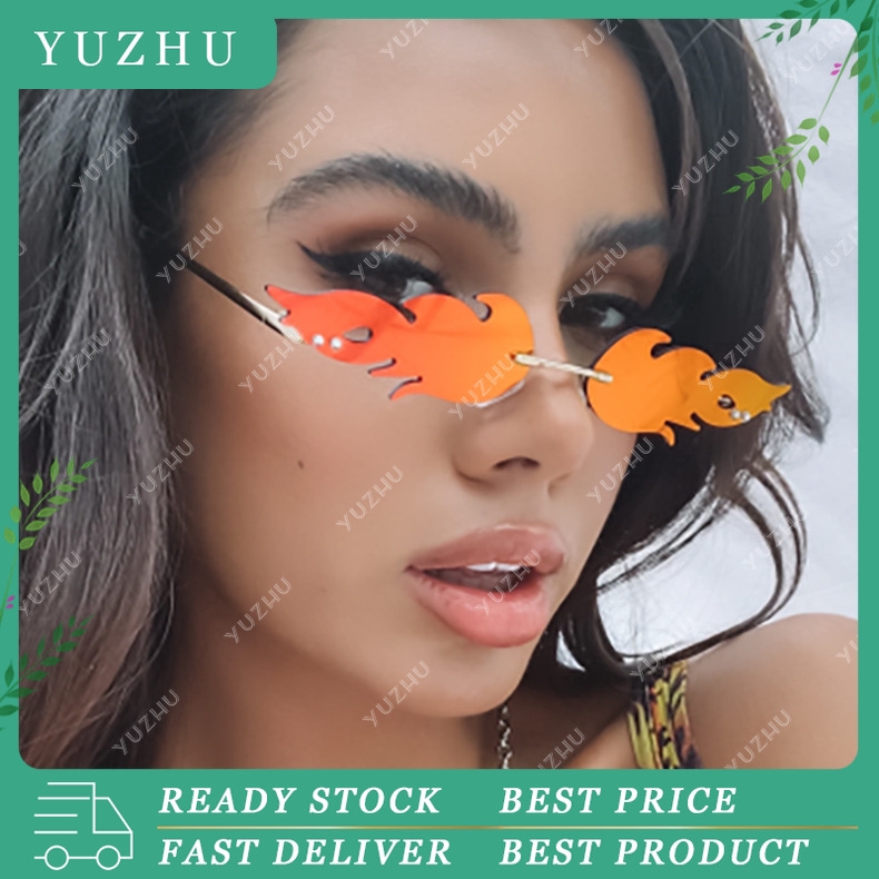 Kính Mát Không Gọng Phong Cách Châu Âu Cá Tính