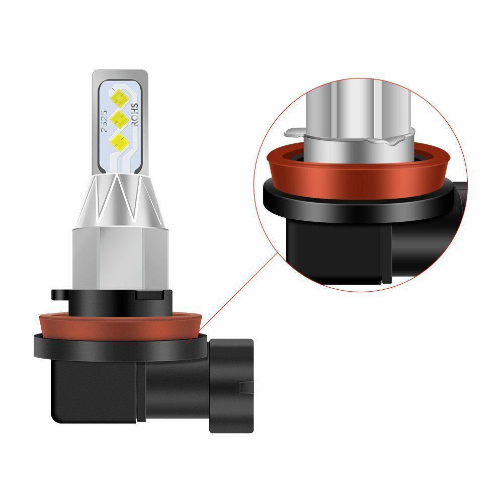 Set 2 Đèn Pha LED Mini Bằng Hợp Kim Nhôm Xoay 360 Độ Chuyên Dụng Cho Xe Hơi