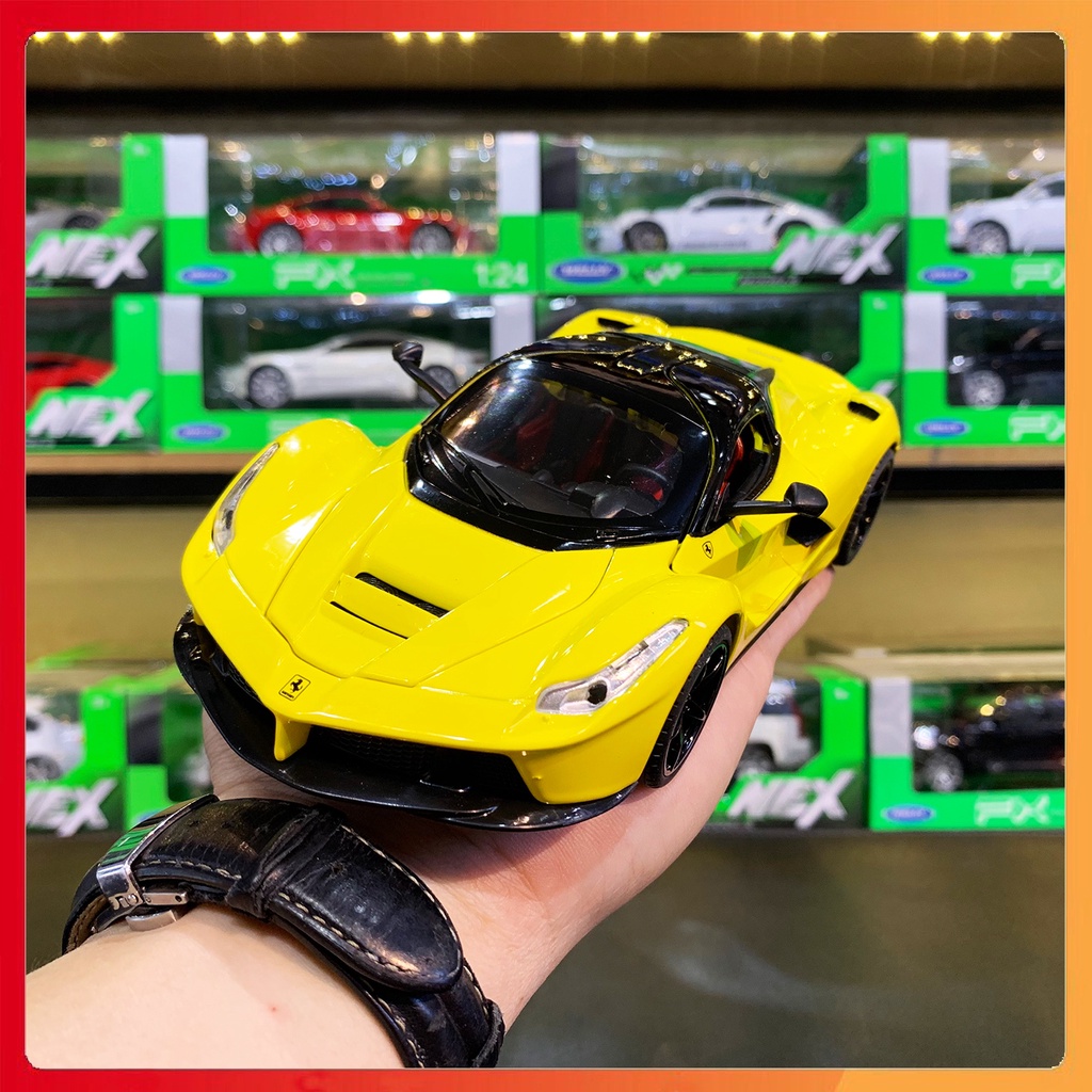 Mô hình xe Ferrari Laferrari tỉ lệ 1:22 hãng Double Horses