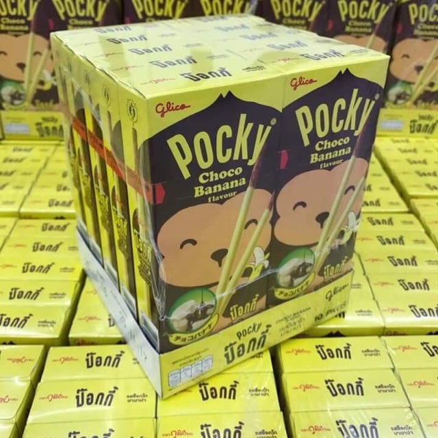 Bánh Pocky chuối thái lan