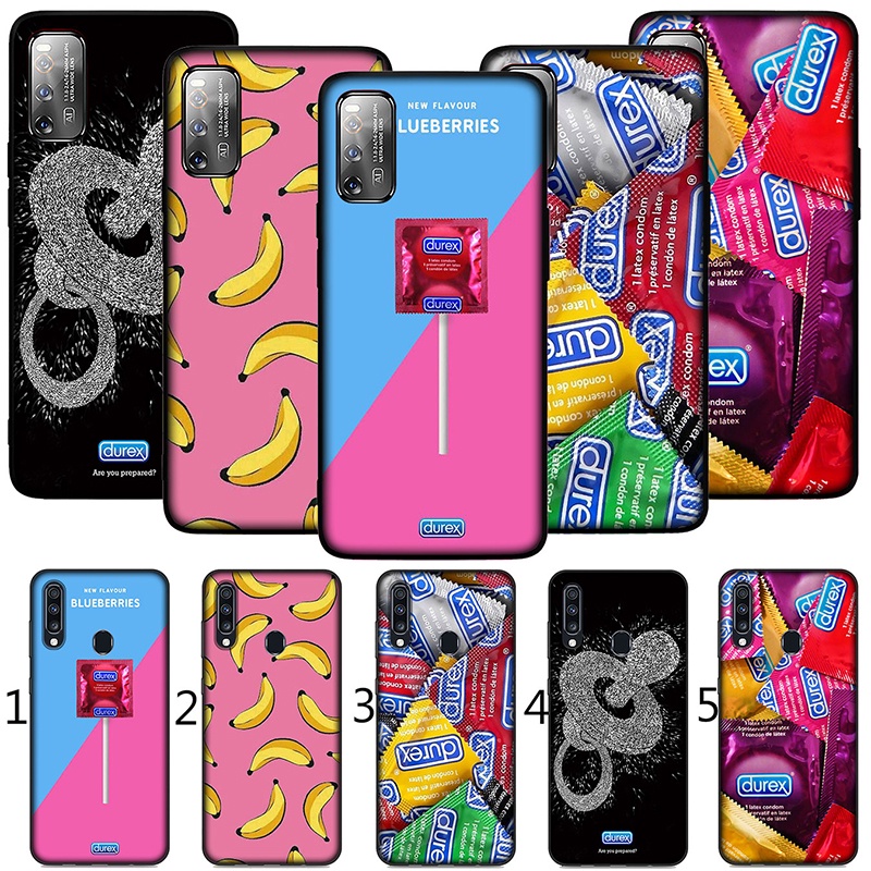 Ốp Điện Thoại TPU Mềm Họa Tiết Durex Art Nghệ Thuật Cho iPhone 12 Mini 11 Pro Max 12mini LH27