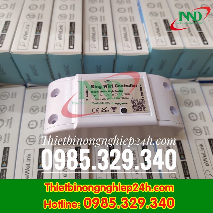 Hẹn giờ wifi | King wifi controler | Công tắc điều khiển bằng Smartphone kết nối qua điện thoại | BigBuy360 - bigbuy360.vn