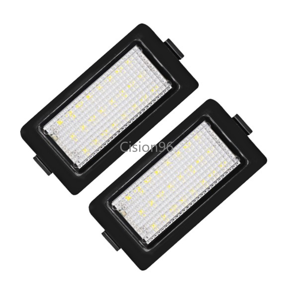 Set 2 Đèn Led Biển Số Xe Hơi Bmw E38 1995-2001 6500k