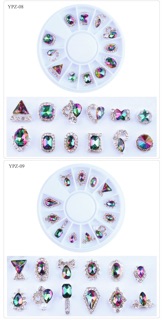 [Đá khối nail rẻ] Charm đá kiểu gắn móng trang trí (IB chọn màu)