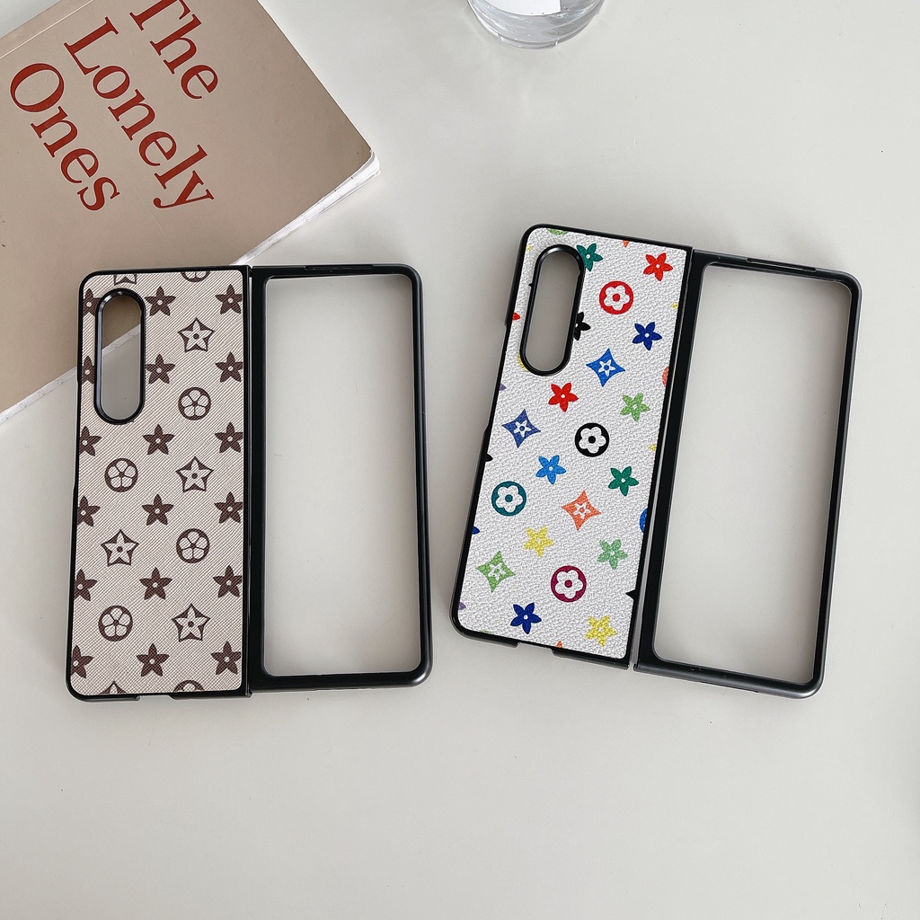 Ốp Điện Thoại Chống Sốc Họa Tiết lv Thời Trang Cho Samsung Galaxy Z Fold 2 3 4 FOLD4