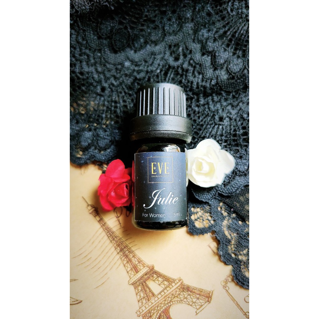 Nước Hoa Cô Bé Bím JULIE 5ml Lưu Hương Thơm Lâu - Nước Hoa Vùng Kín Nữ Chính Hãng EVE Eau de Inner Parfum (Có che tên) | Thế Giới Skin Care