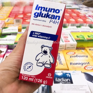 Sản phẩm imunoglukan hàng balan 120ml