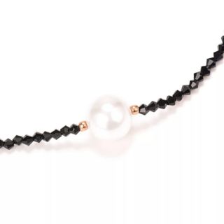 Vòng Cổ Choker Pha Lê Áo Đính Nt Thật 8 ly