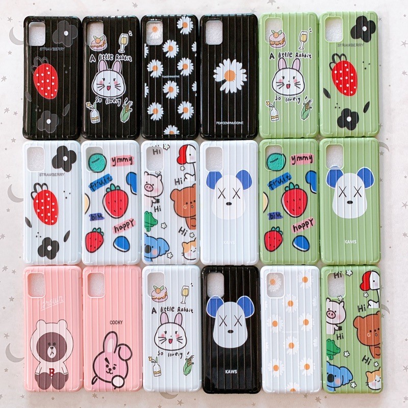 Ốp lưng in hình cute vali dẻo Samsung A31