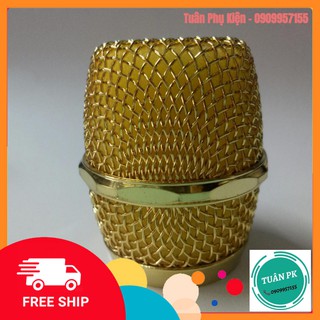 Đầu lưới chụp mic loa kéo-đầu lưới micro-đầu mic loa kẹo kéo