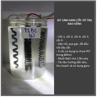 KIT làm gans cốc vũ trụ gồm 5 cốc
