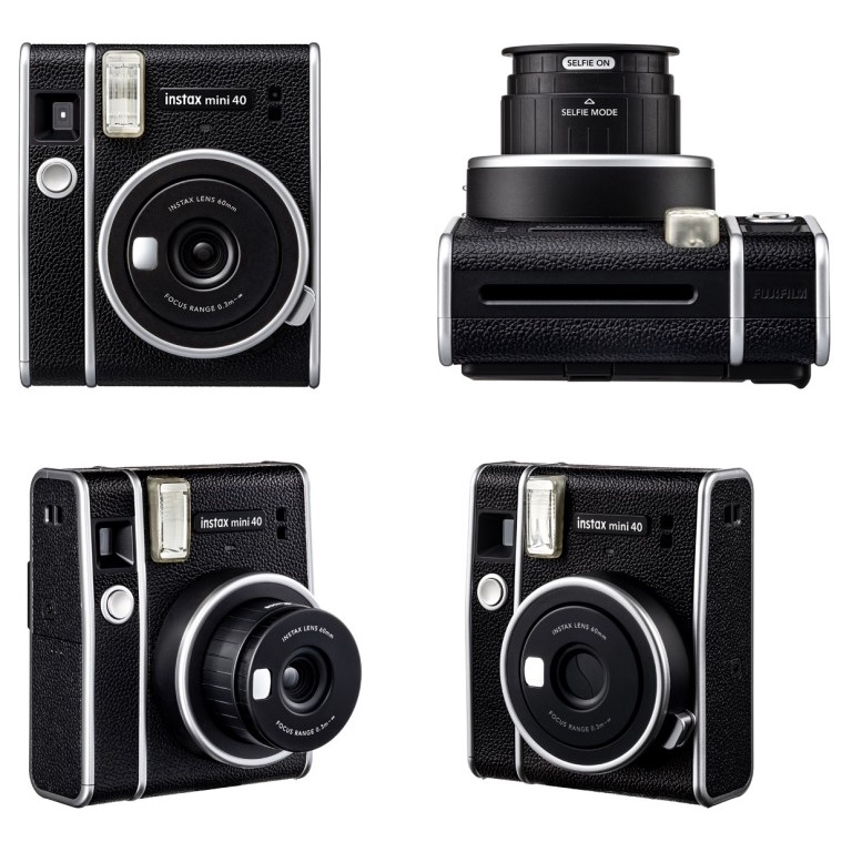 Instax Mini 40 - Máy ảnh lấy liền Fujifilm | Chính hãng - BH 12T - Tặng 10 film