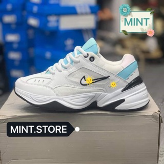 Giày thể thao sneaker tekno gót xanh dương