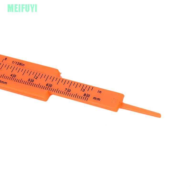 1 Thước Đo Mini Bằng Nhựa 80mm