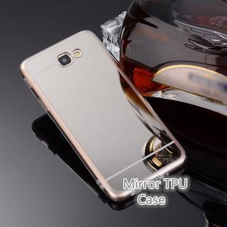 For [ Samsung Galaxy J5 Prime ] Soft Mirror TPU Silicone Back Phone Case