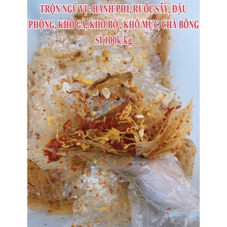 (Giá sỉ) COMBO 1KG BÁNH TRÁNG TRỘN GÀ-NGŨ VỊ NGỌC THUỶ
