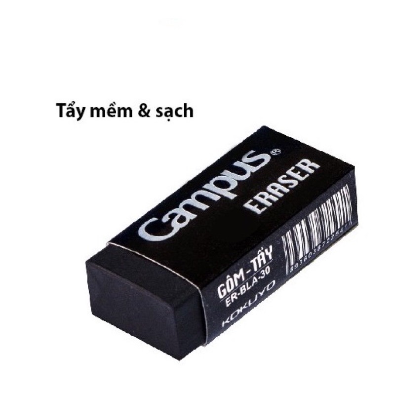 Gôm tẩy đen Campus Black ER-BLA-30 J4