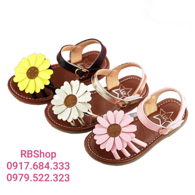 SANDAL HOA MẶT TRỜI ĐÁNG YÊU