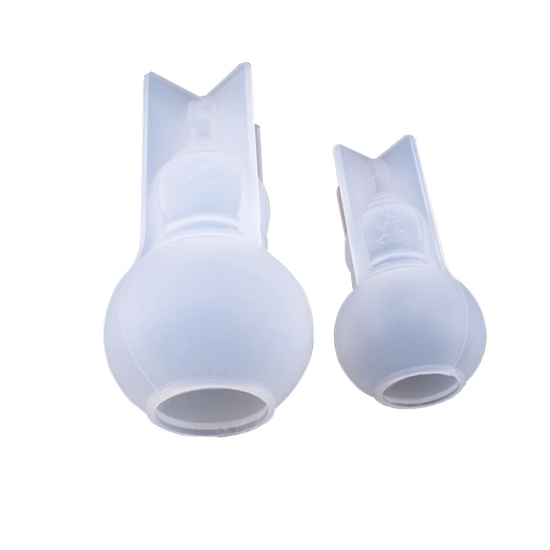 1 Khuôn Silicone Hình Quả Bầu Hồ Lô 3d Làm Trang Sức Thủ Công