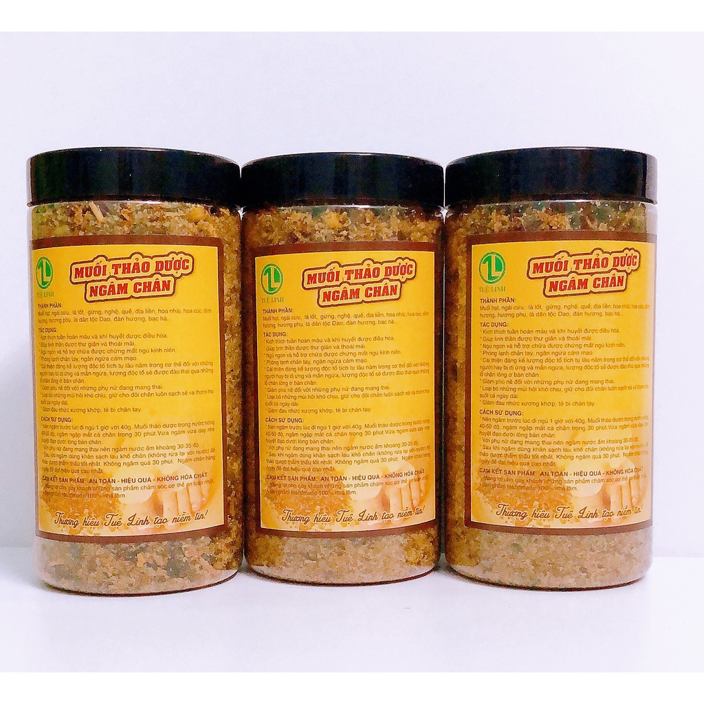 3 kg muối thảo dược ngâm chân chăm sóc sức khỏe bạn
