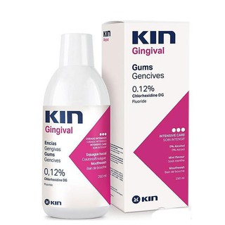Nước súc miệng trị viêm nướu KIN 0.12% CHLORHEXIDINE và Fluoride