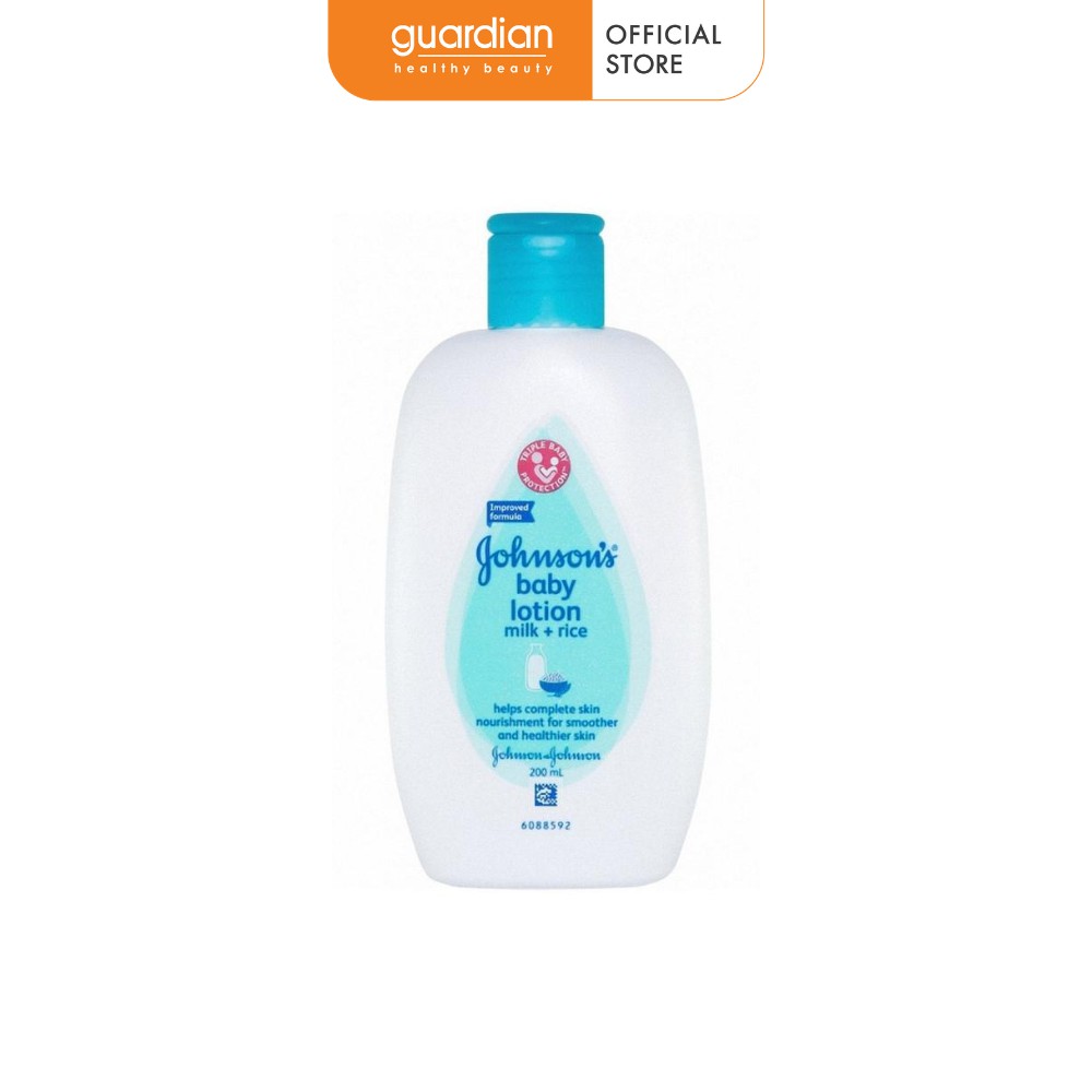 Sữa Dưỡng Thể Tinh Chất Sữa Và Gạo Johnson's Baby Lotion 200ml