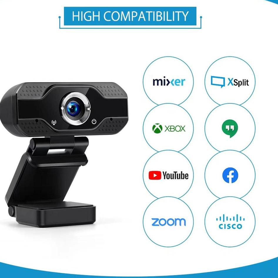 Webcam Full HD 1080P Có Micro V8 / laptop / pc | BigBuy360 - bigbuy360.vn